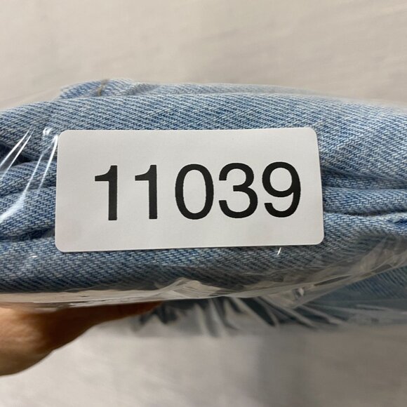 Abercrombie & Fitch Jeans Mens 34 x 30 Baggy Wide Leg Lightweight Denim Blue - Picture 12 of 12